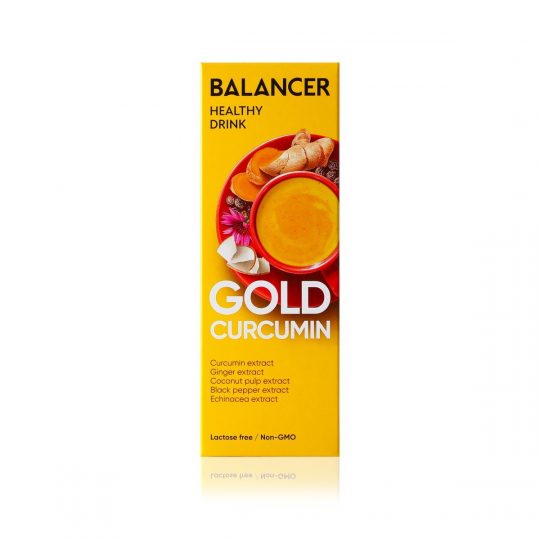 Напиток с куркумином BALANCER GOLD CURCUMIN, 10 стиков 3